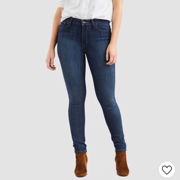 Levi's Women's 721 High-Rise Skinny Jeans 24 31 - Picture 2 of 5